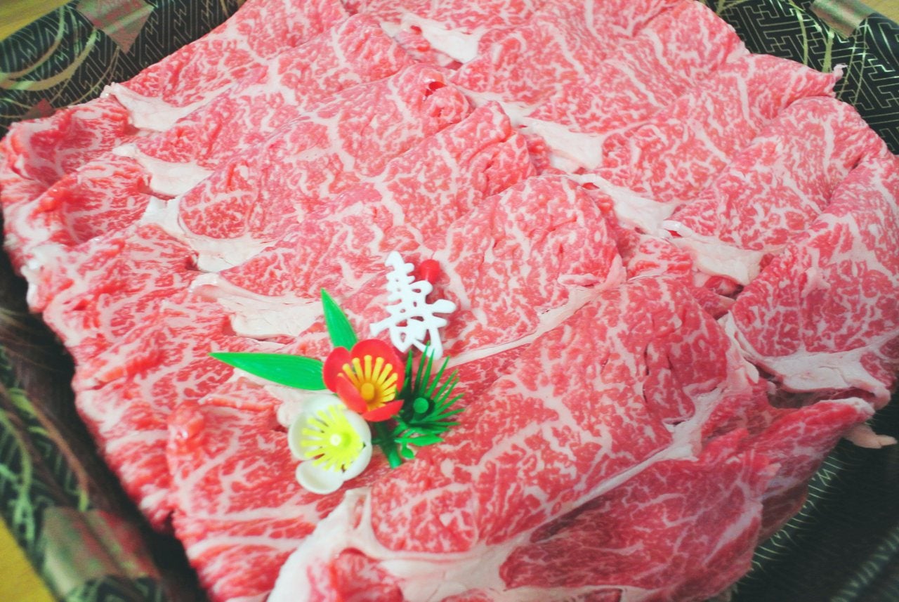 今日は大晦日　毎年恒例のすき焼き