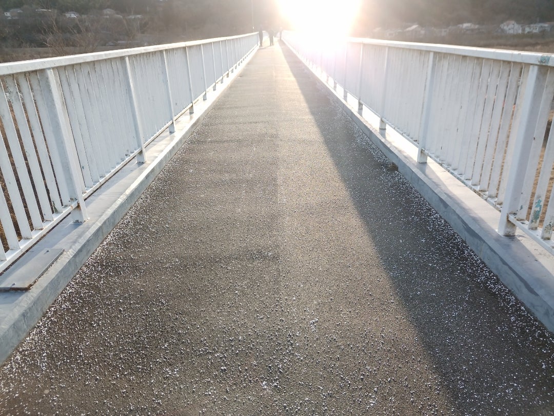 #寒波が町にやってくる