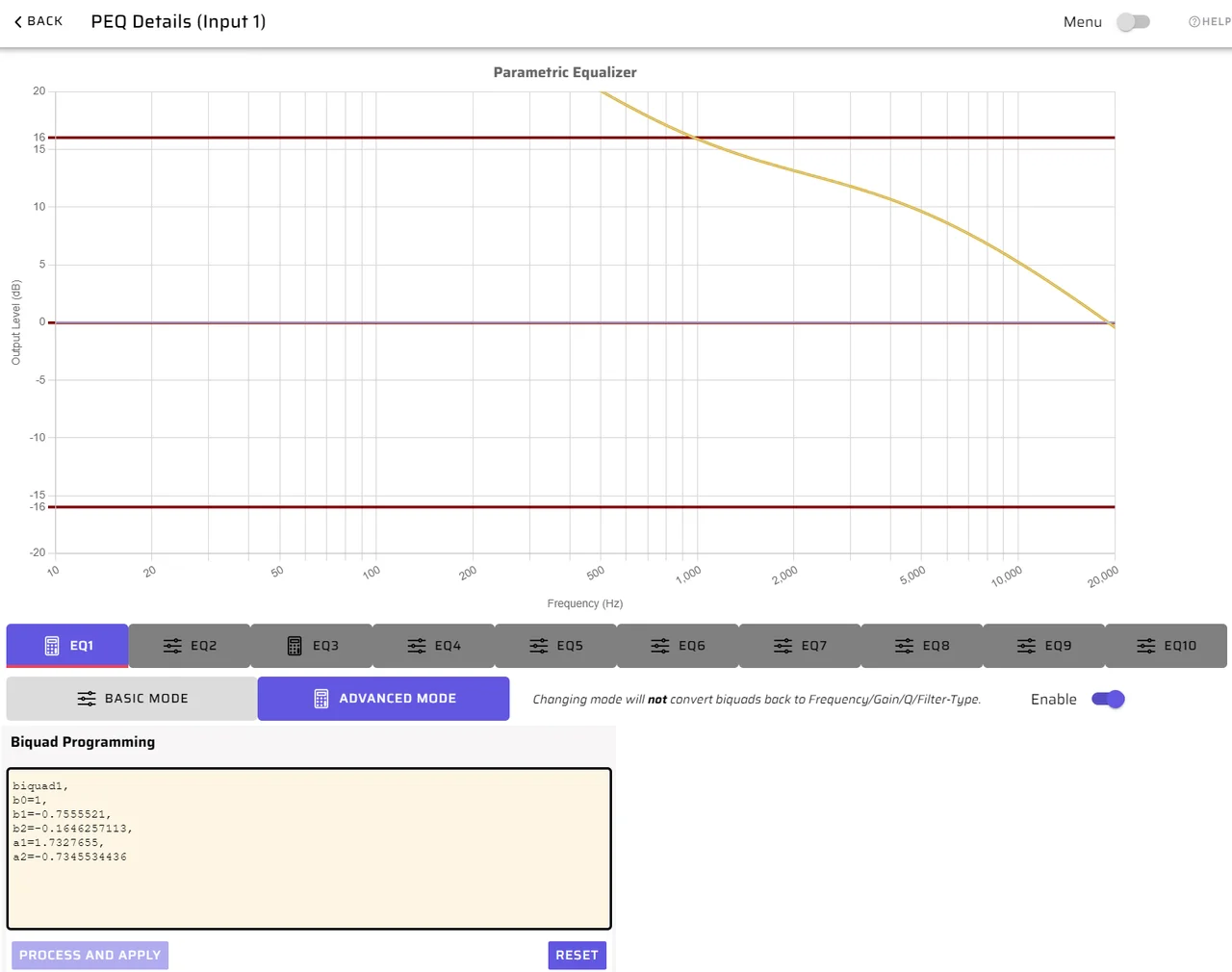 Digital-RIAA (4)音出し第1弾-by miniDSP biquad